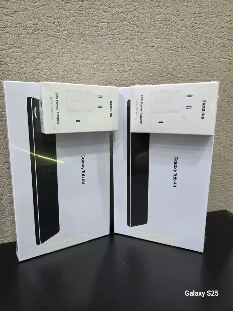 Samsung tablet A11 4/64 lte free adaptor garansi resmi