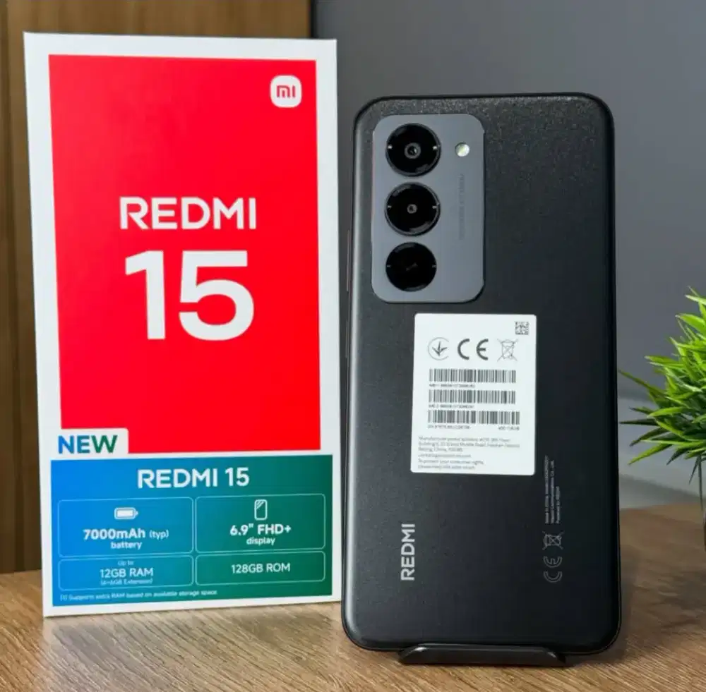 REDMI 15 MULUS MASIH SEGEL