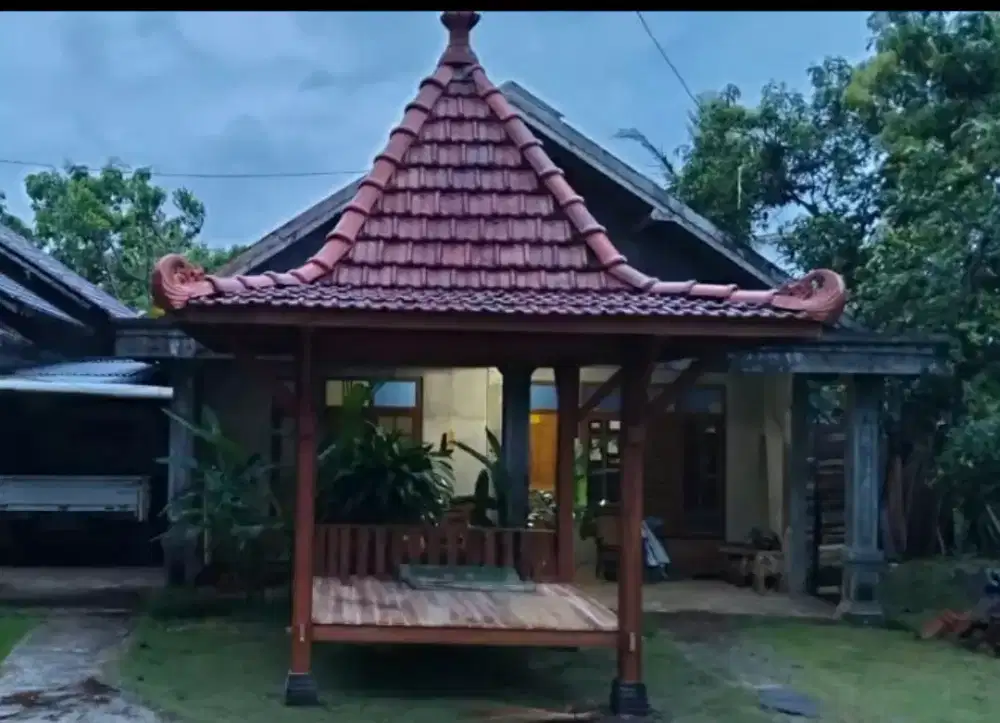 Gazebo kayu jati