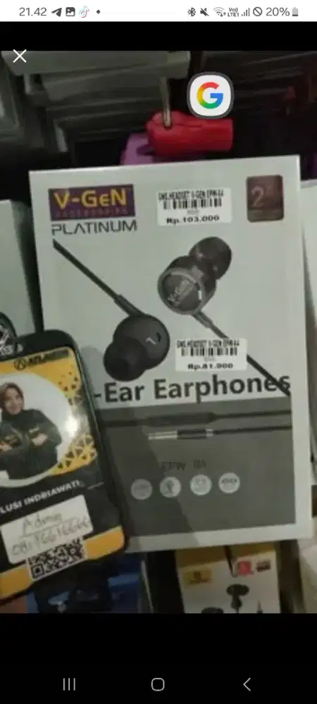 HEADSET V-GEN EPW-04 | ATLANTIS DAHSYAT