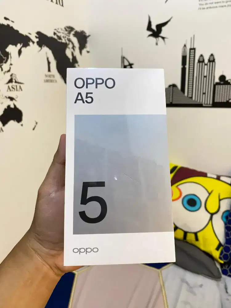 Oppo A5 8/128GB Segel ori blm dibuka, garansi 1 tahun