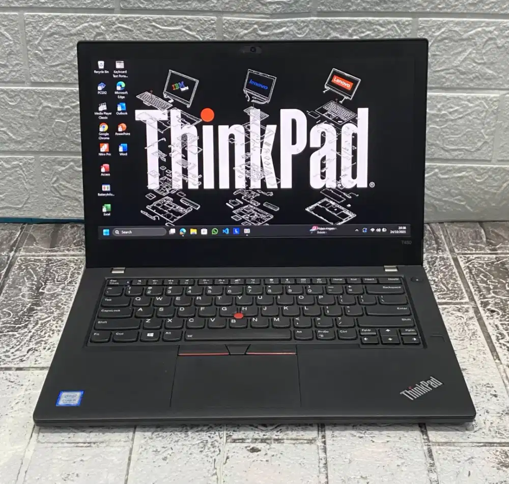 Type laptop: LENOVO THINKPAD T480