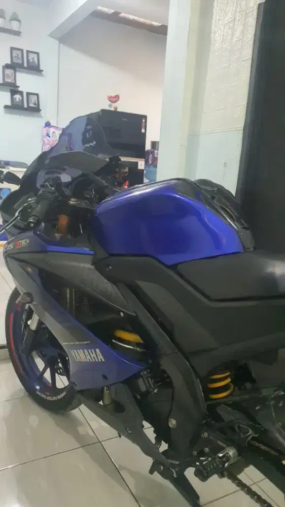 Jual Santai R15 VVA 2018,Siap Pakai, mulus, adem.
