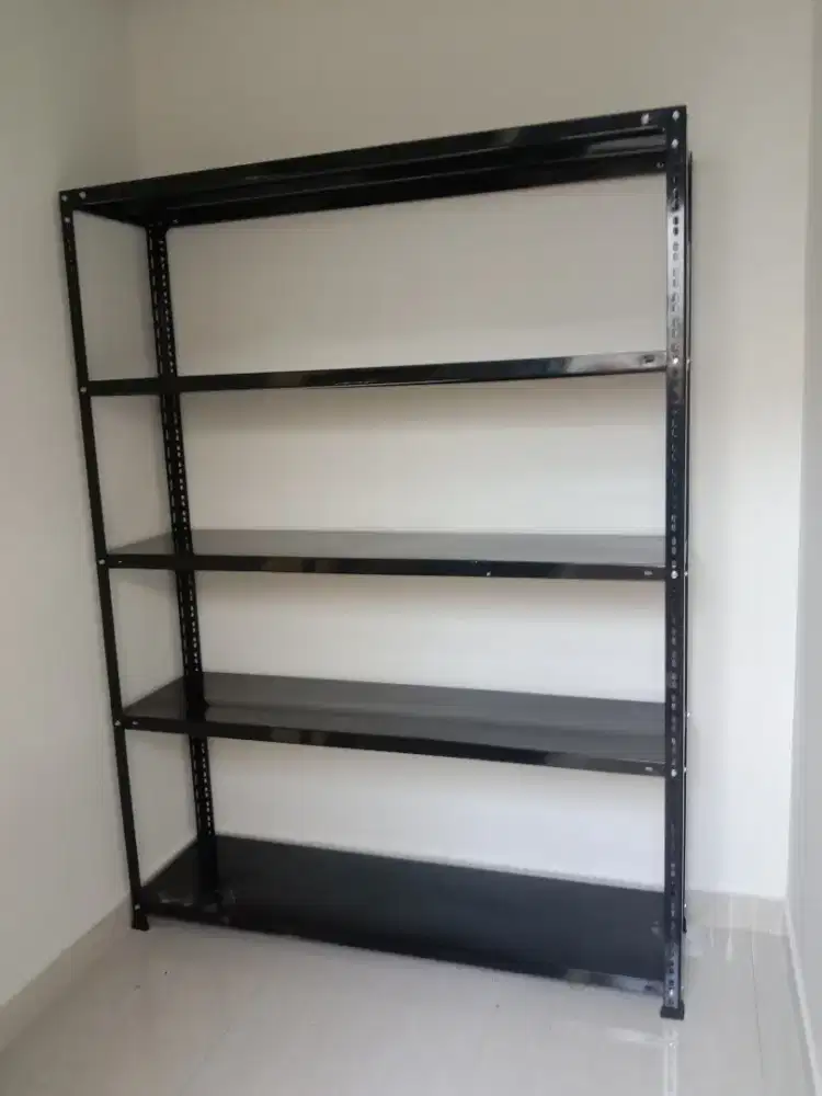 RAK BESI SIKU LUBANG SIAP KIRIM DAN COD