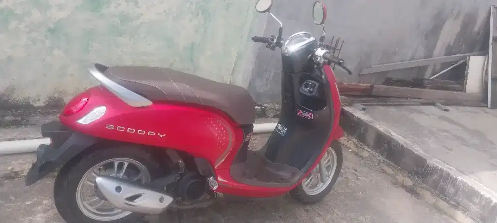 BU honda scoopy merah