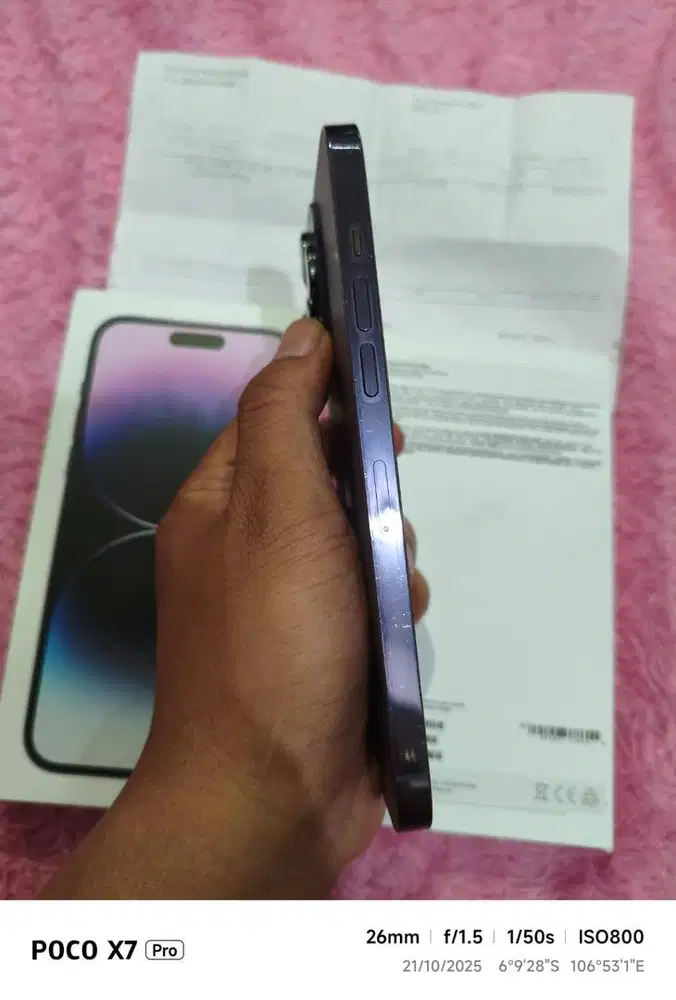 Iphone 14 pro max 256 gb resmi