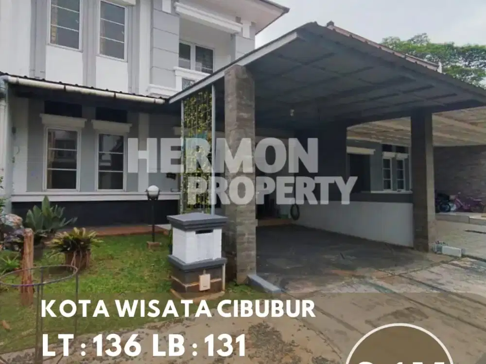 Rumah yang Nyaman siap huni di Cluster Exclusive , Kota Wisata Cibubur