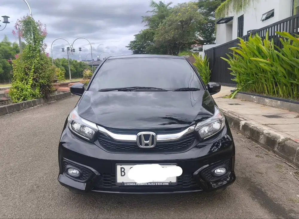 Honda All New Brio 1.2 E CVT AT 2019 2018 Hitam Full Record Honda