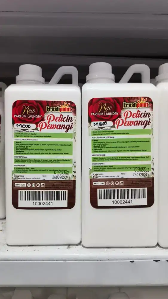 Parfume laundry / Pelicin dan pewangi fresh point