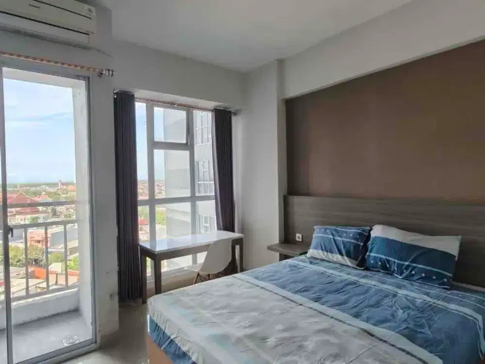 Double view Apartemen Taman melati full furnish dekat kampus its dan unair