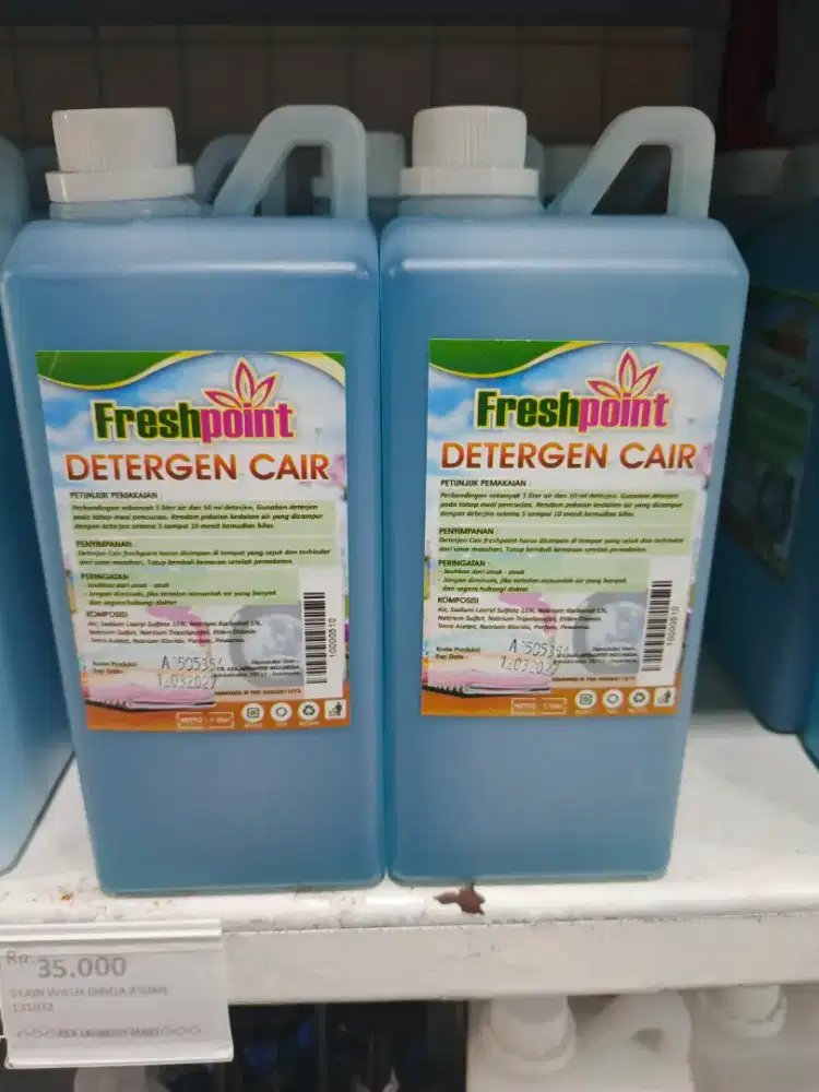 Parfume laundry / softener dan detergen uk 1 liter