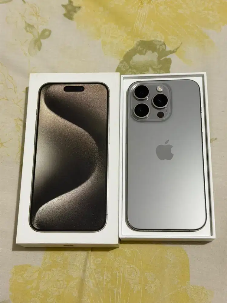 iPhone 15 Pro 128GB Natural Titanium