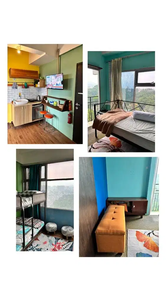 Apartemen Jarrdin~ 3kmr~ View Gunung & Citylight & Sunrise~ Dkt Ciwalk