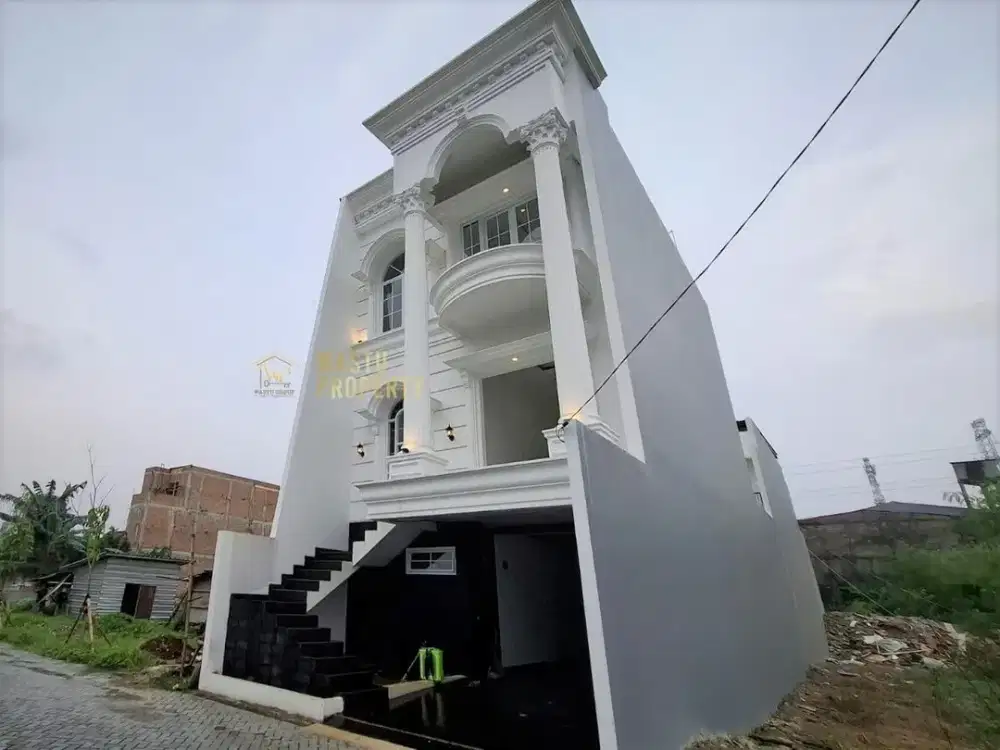 Rumah 3 Lantai di Jagakarsa – Desain Timeless & Eksklusif