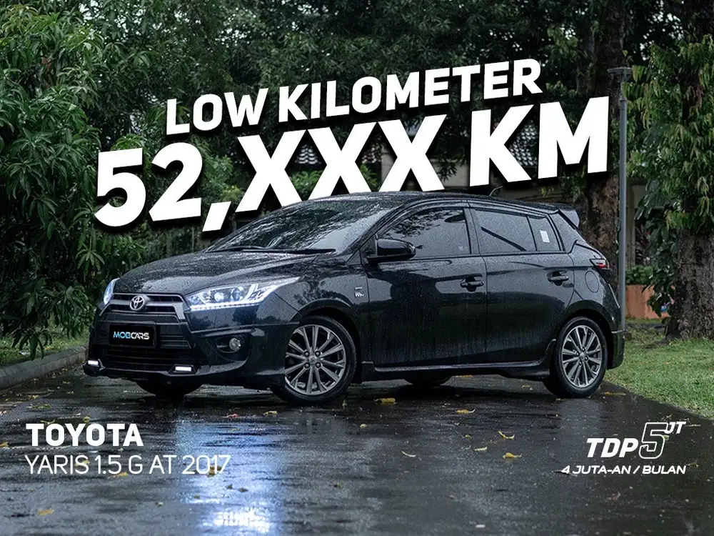 CASH TERMURAH YARIS 1.5 G AUTOMATIC 2017