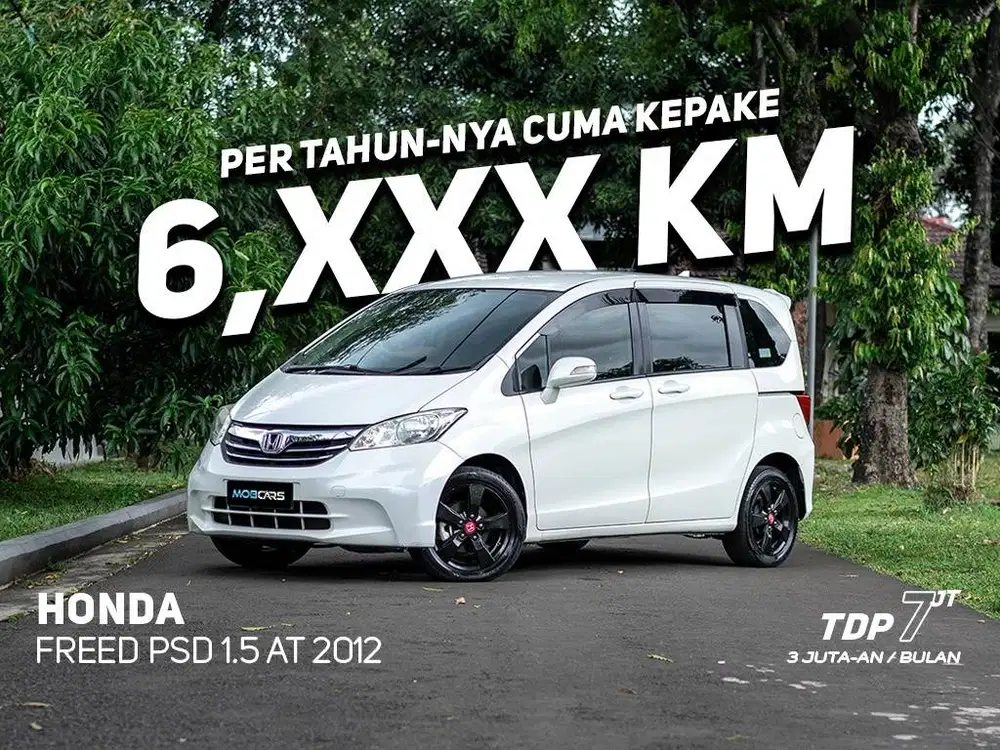 KM LOW FREED PSD 1.5 E AT 2012 PUTIH MPV AUTOMATIC HONDA