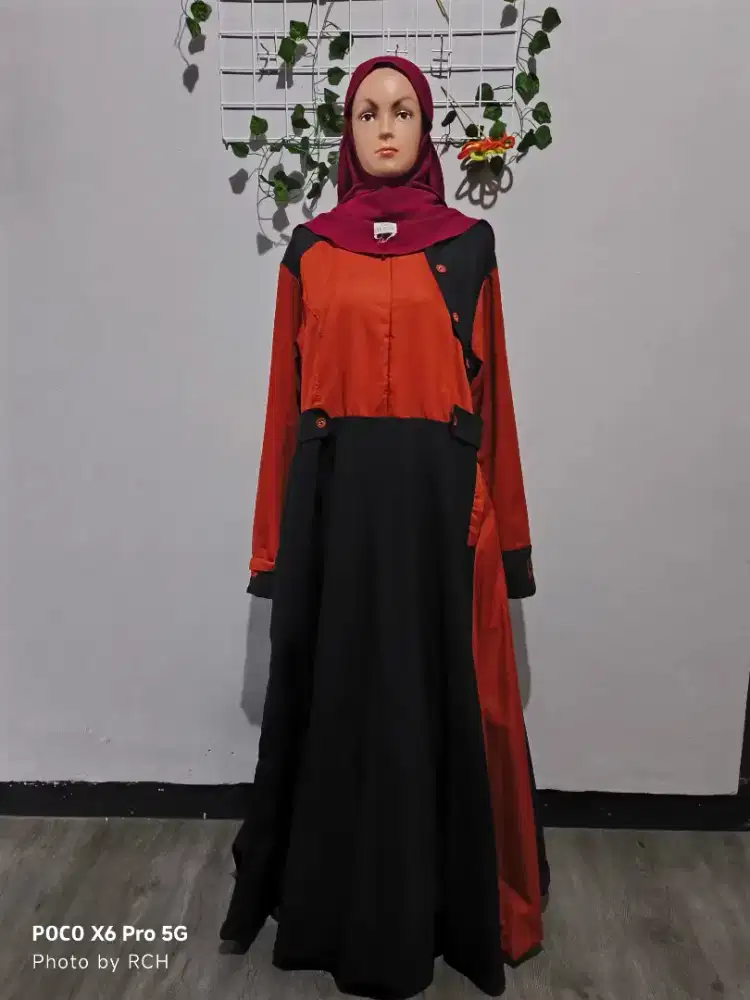 Abaya Jarang Pakai Kombinasi Jumbo PL