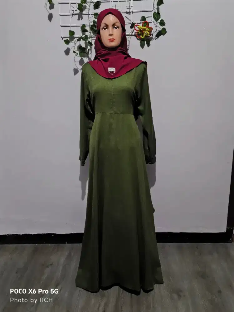 Gamis Katun Madiah Murah PL