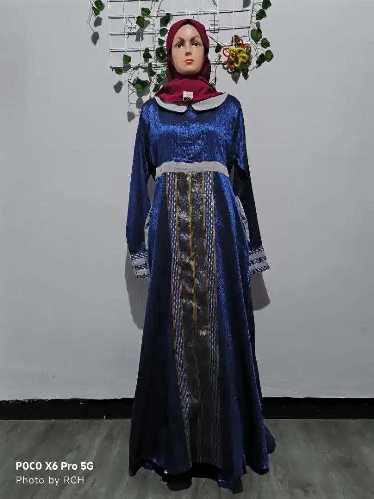 Gamis Batik Cantik Second Murah