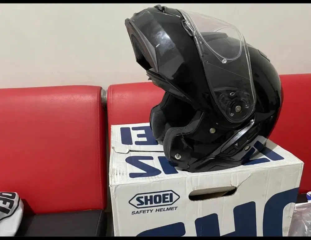 Helm Shoei neotec II neotech modular bknnn hjc arai agv nolan xlite