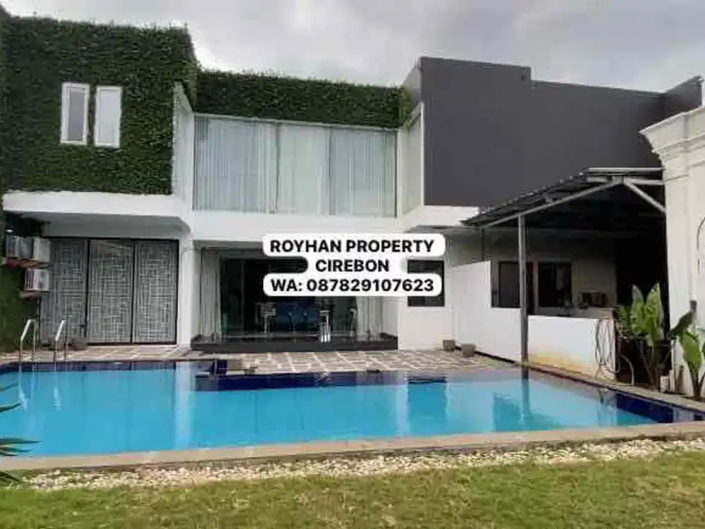 Rumah Mewah Kolam Renang Full Furnished kota cirebon majasem