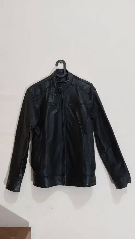 Jaket kulit domba asli garut second