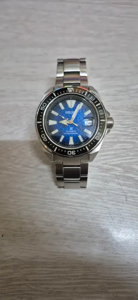 Jam tangan seiko prospex sea samuria