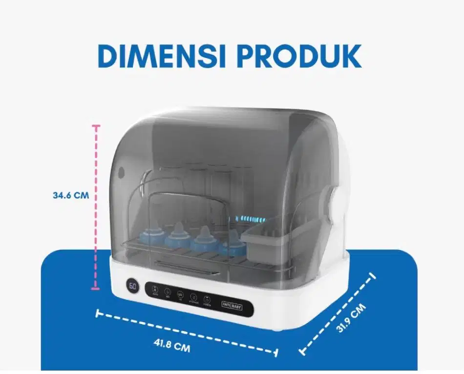 INTI BABY - Multifunctional UV Dish Dryer 26L