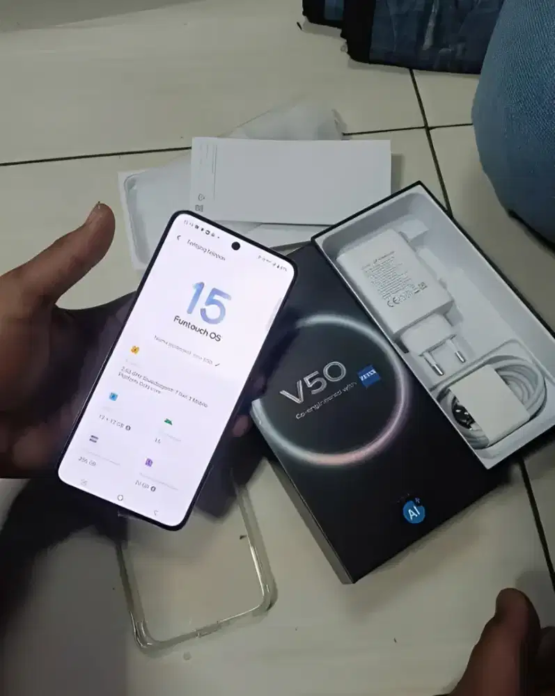 VIVO V50 5G RAM 12/256GB PURPLE FULLSET