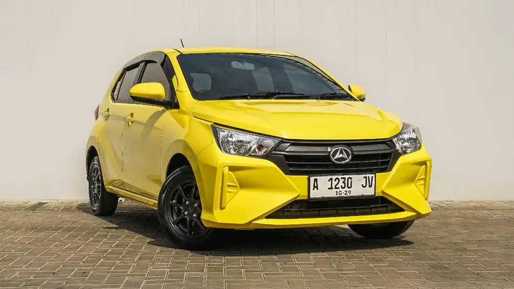 daihatsu ayla x 1.0 at 2024 low km 4 rb servis record