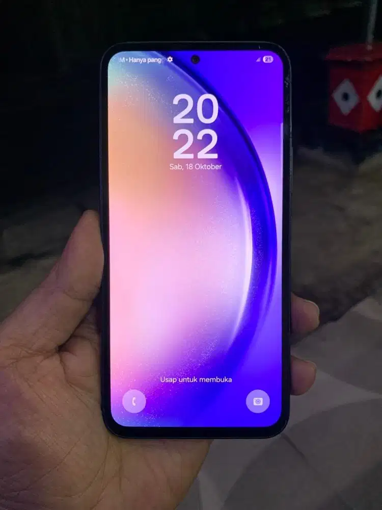 Samsung A54 5G Ram 8/256gb resmi segel lancar lecet wajar