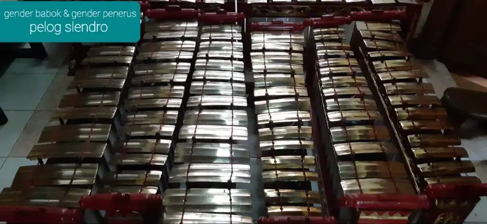 1 set gamelan Perunggu (bekas)