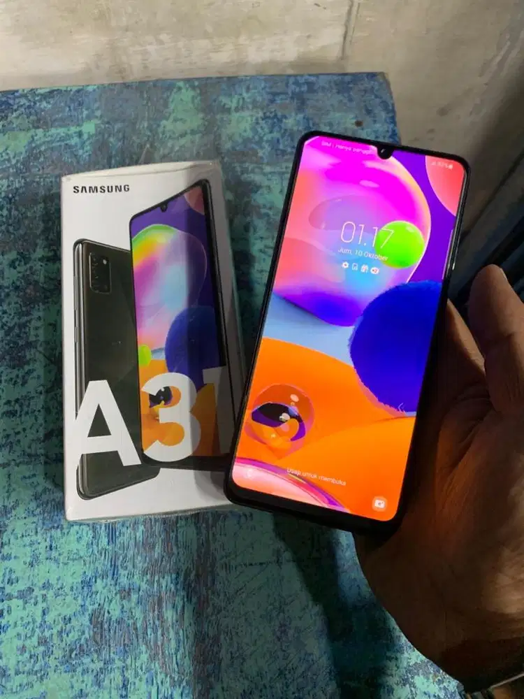 Samsung A31 Ram 8/128gb amoled gak ada minus resmi sein