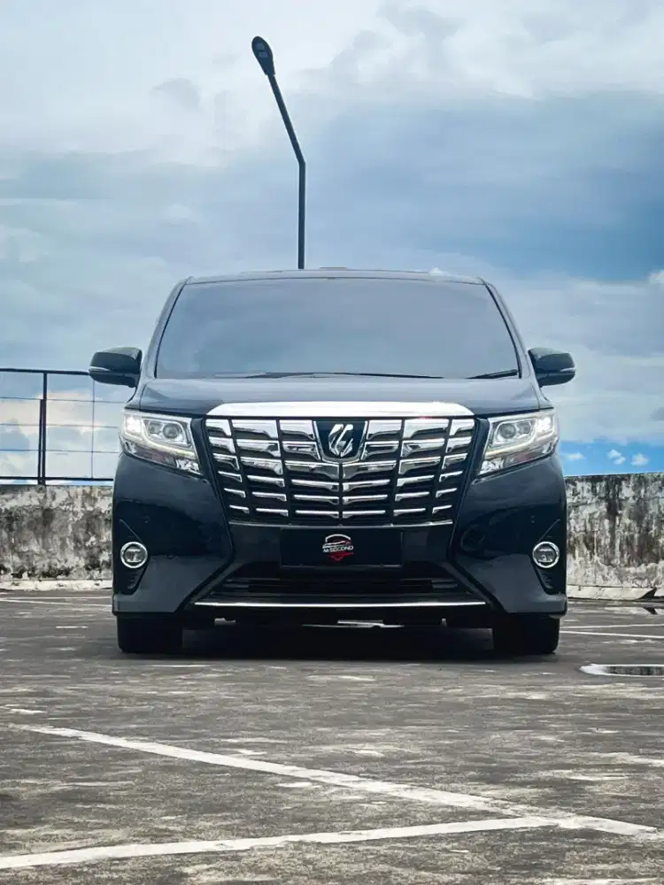 Toyota Alphard G ATPM 2.4 AT Bensin Matic 2016 Hitam Odo 69Ribu KM