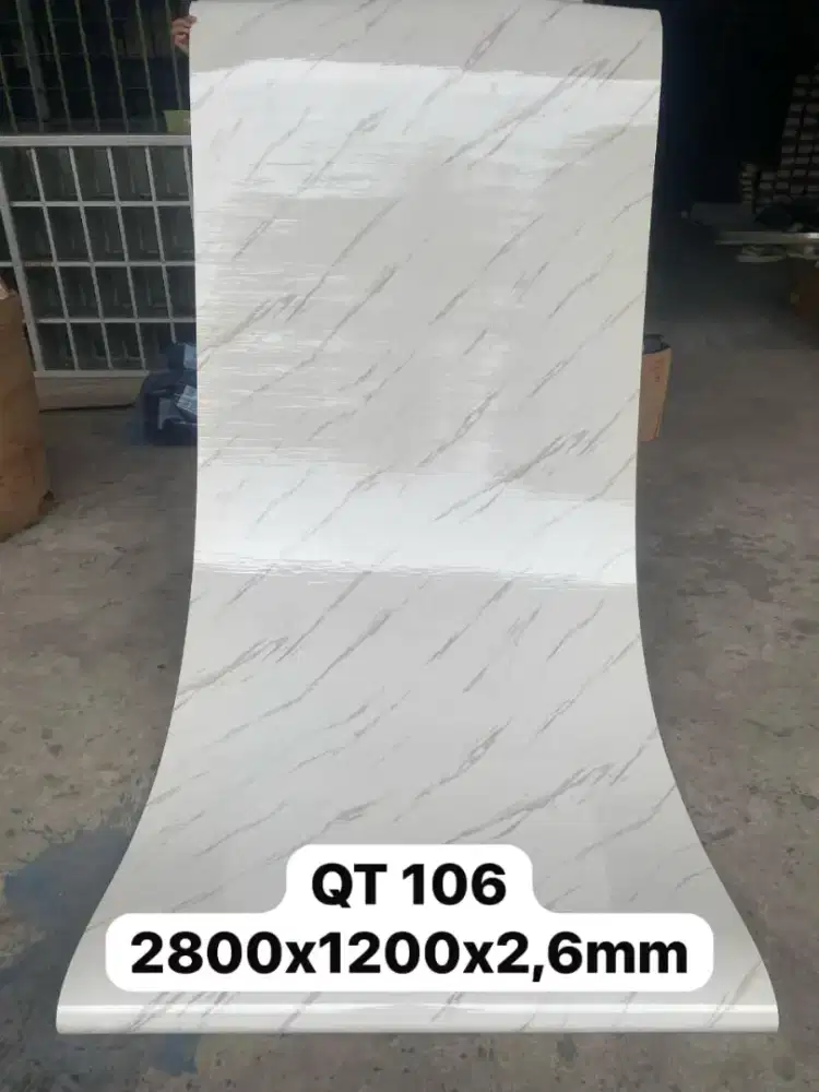 Wallpaper Dinding Vinyl Marble Roll PET/PVC Marmer Dinding 122 x 280cm