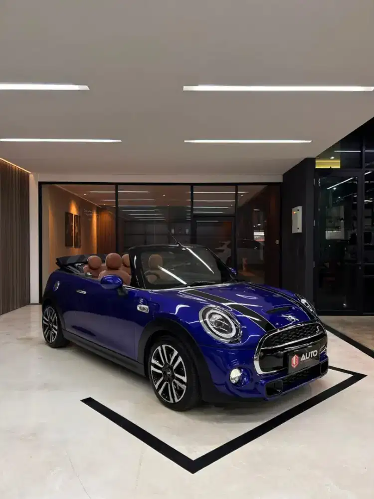 Mini Cooper Cabriolet 2.0 S A/T 2020 Biru Km7rb Nik 2019 B2901FFK
