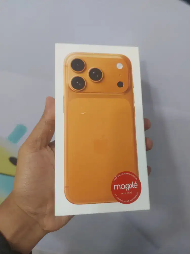 BNOB IPHONE 17 PRO 256GB Resmi iBox ID/A FRESH Blm aktif Garansi 1th.