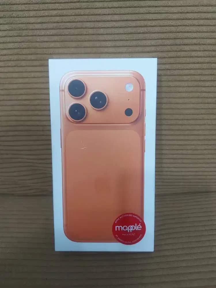 New OPENBOX IPHONE 17 PRO 256GB RESMI ID/A Gatansi 1th Fresh BLM AKTIF