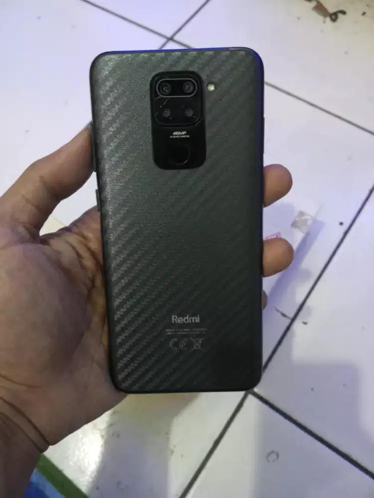 Redmi Note 9 Ram 6 + 2 / 128 GB Fullset Mulus Nominus Ex Pemakaian Cwe