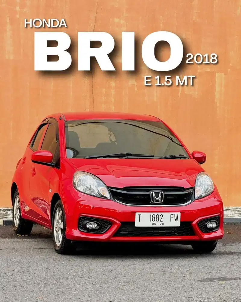 (DP 5JT) HONDA BRIO 1.2 E MT 2018 FACELIFT