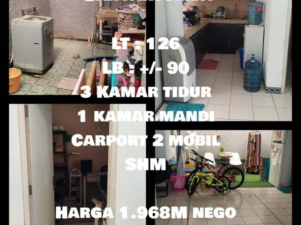 Termurah! Rumah Bagus di Kota Baru Parahyangan