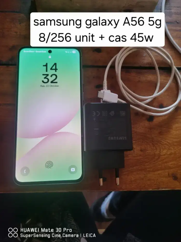 SAMSUNG A56 5G 8/256 UNIT + CHARGER TERMURAHH!!!