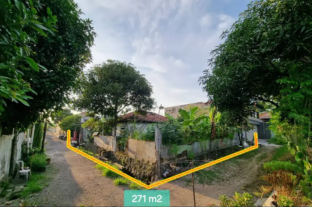 Dijual : Tanah SHM 271M2 Mejasem Barat Pala 12