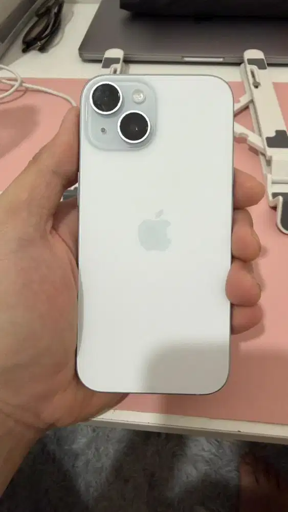Jual Iphone 15 128gb Blue/Biru ex Ibox