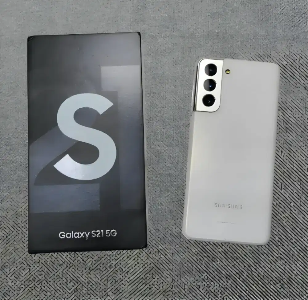 Samsung S21 5G 256GB Phantom White Resmi SEIN.