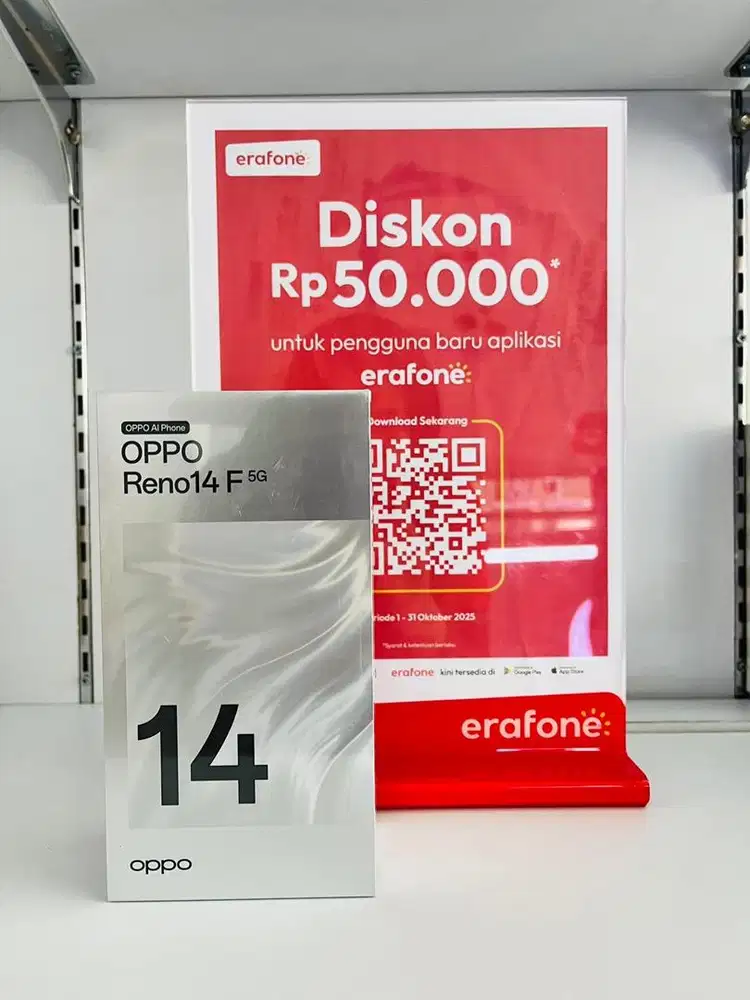 PROMO OPPO RENO 14F 5G PROMO BUNGA 0% DI ERAFONE DIPONEGORO