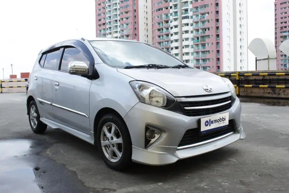 TDP 4,JT Toyota Agya 1.0 TRD Sportivo Bensin-AT Merah 2016
