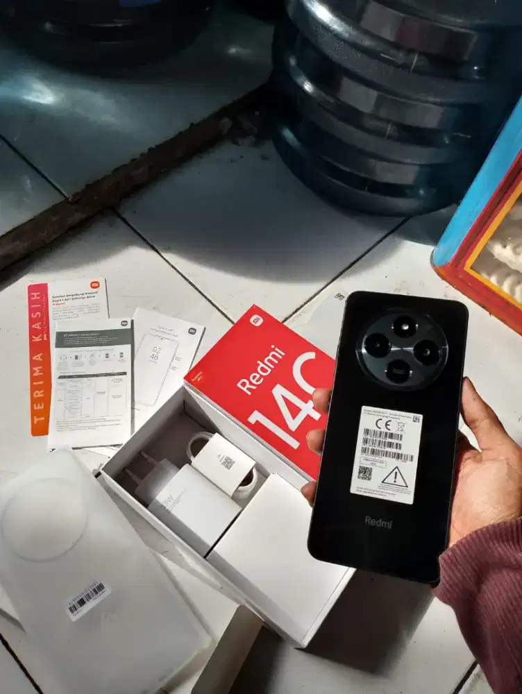 XIAOMI REDMI 14C RAM 6+6/128 MULUS FULLSET ORI