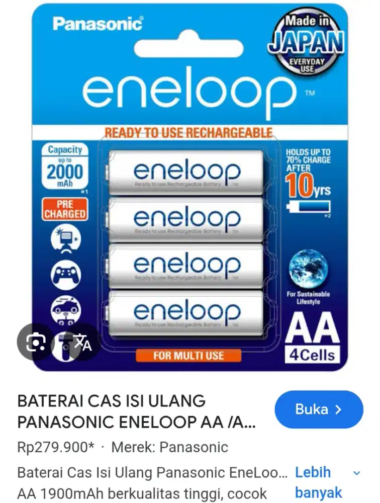 Batre eneloop(cas)