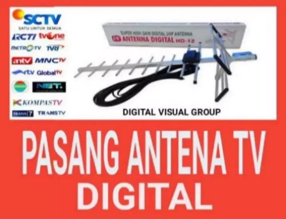 Ahli Pasang Antena TV Digital